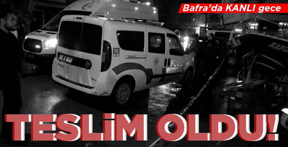 TESLİM OLDU!