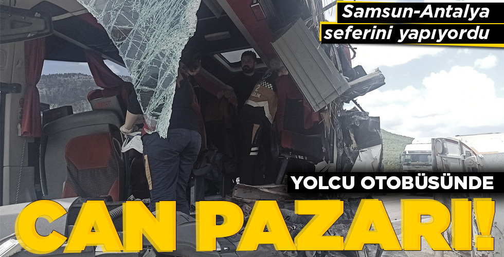 YOLCU OTOBÜSÜNDE CAN PAZARI!