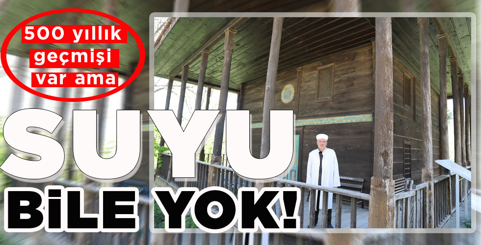 SUYU BİLE YOK!