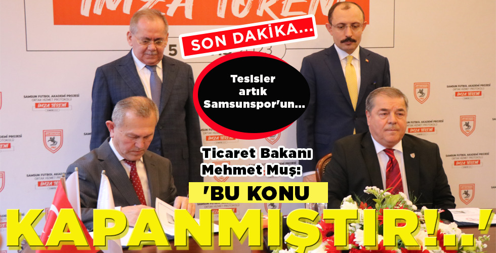 ‘BU KONU KAPANMIŞTIR!..’