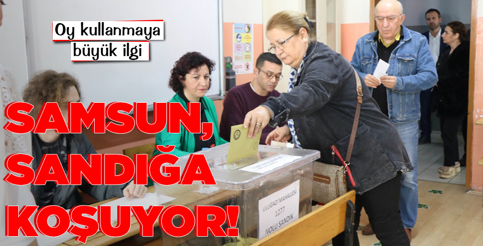 SAMSUN, SANDIĞA KOŞUYOR!