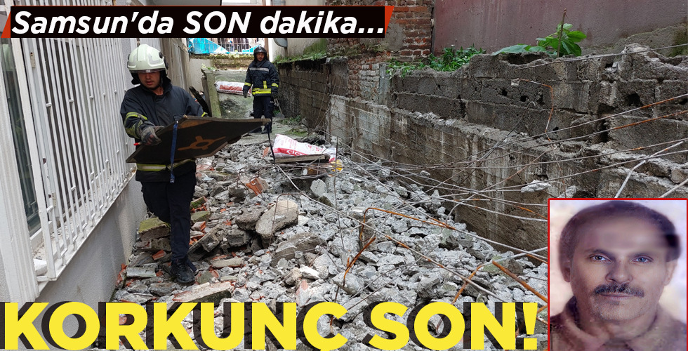 SAMSUN’da ODUNLUK YIKILDI!
