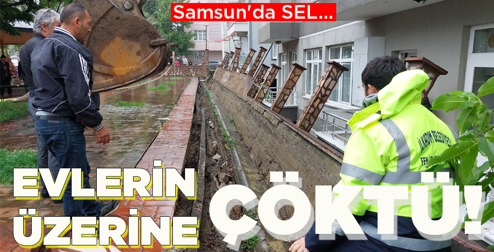 EVLERİN ÜZERİNE ÇÖKTÜ!