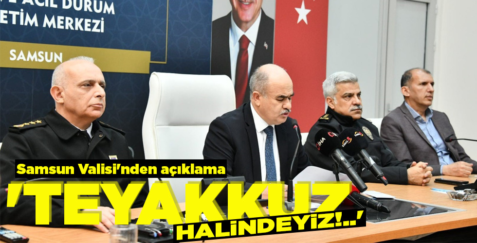 ‘TEYAKKUZ HALİNDEYİZ!..’