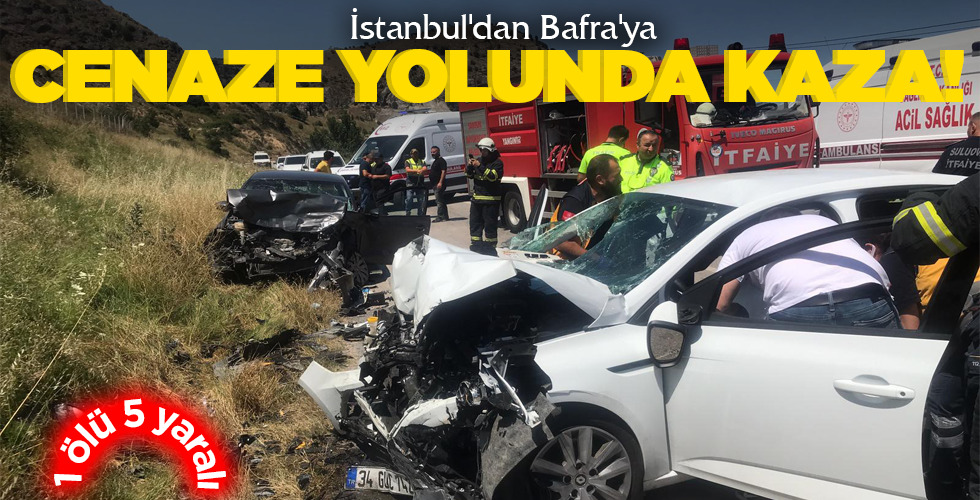 CENAZE YOLUNDA KAZA!