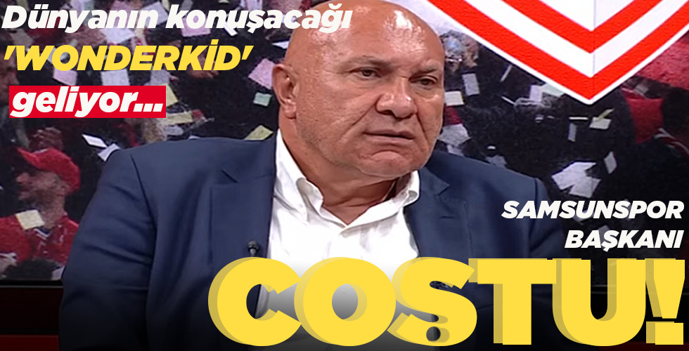 DÜNYANIN KONUŞACAĞI ‘WONDERKİD’ GELİYOR SAMSUNSPOR COŞTU!