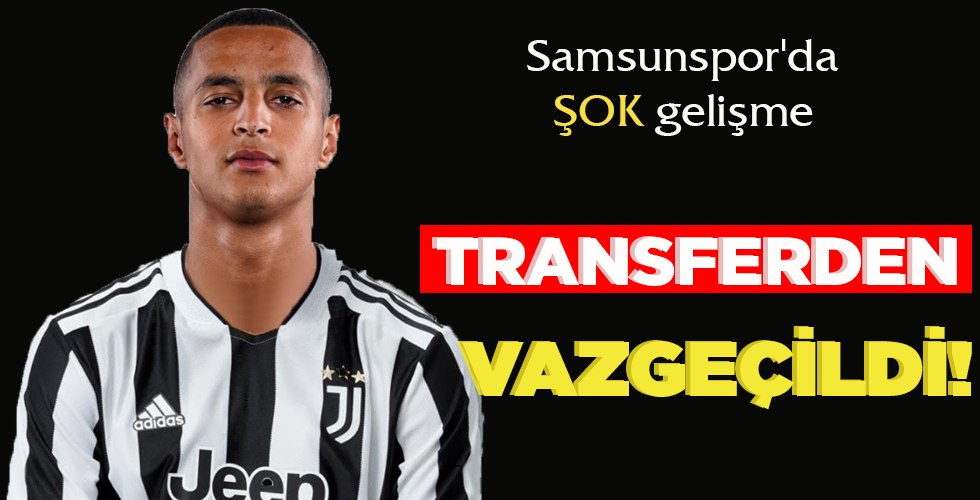 SAMSUNSPOR’DA ŞOK GELİŞME TRANSFERDEN   VAZGEÇİLDİ!