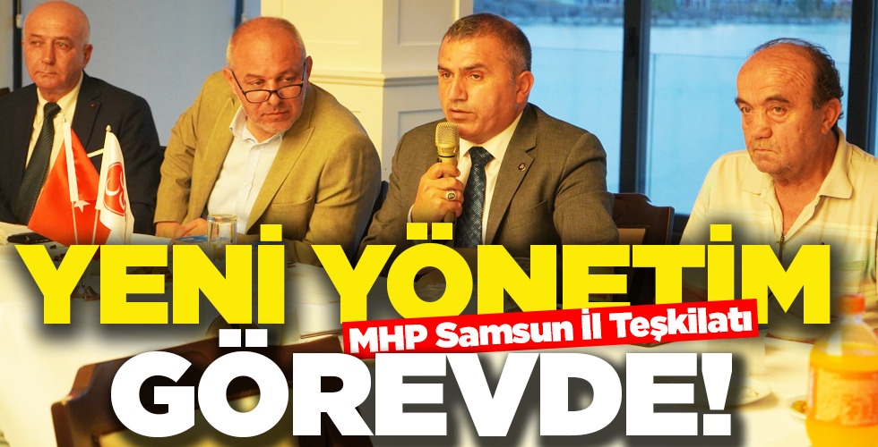 YENİ YÖNETİM GÖREVDE!