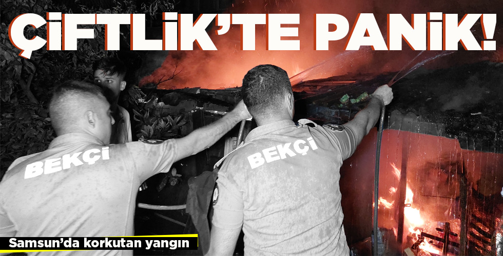 ÇİFTLİK’TE PANİK!