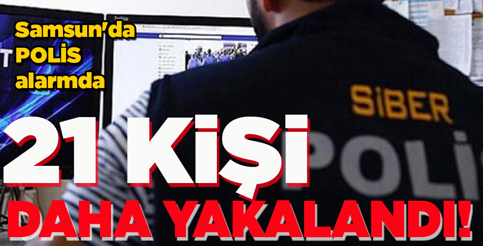 Samsun'da POLİS alarmda