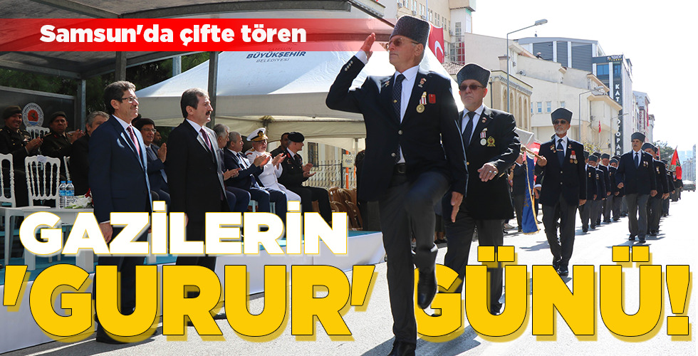 GAZİLERİN ‘GURUR’ GÜNÜ!