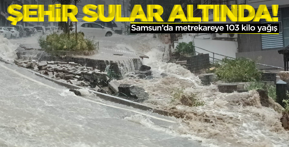 ŞEHİR SULAR ALTINDA!