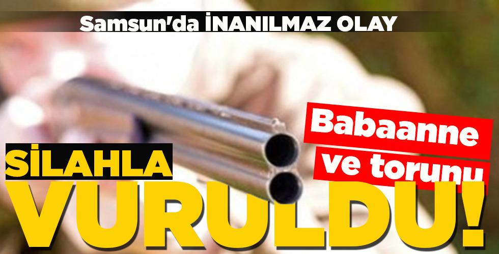 SİLAHLA VURULDU!