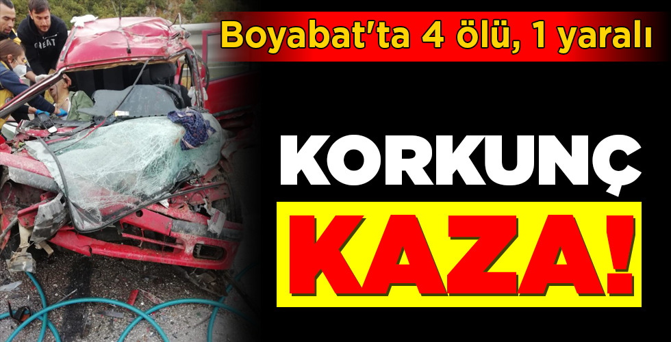 KORKUNÇ KAZA!