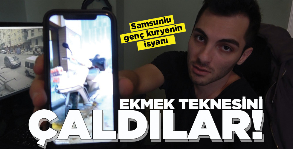 EKMEK TEKNESİNİ ÇALDILAR!