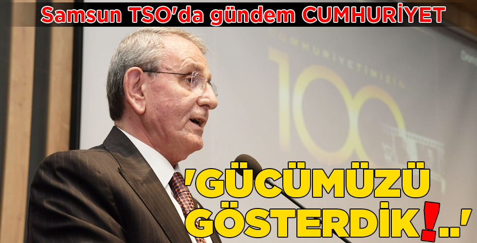 ‘GÜCÜMÜZÜ GÖSTERDİK!..’