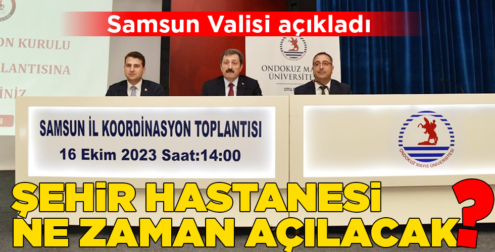 ŞEHİR HASTANESİ NE ZAMAN AÇILACAK?