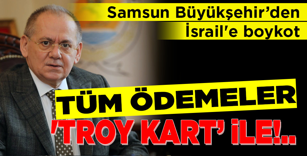 TÜM ÖDEMELER ‘TROY KART’tan