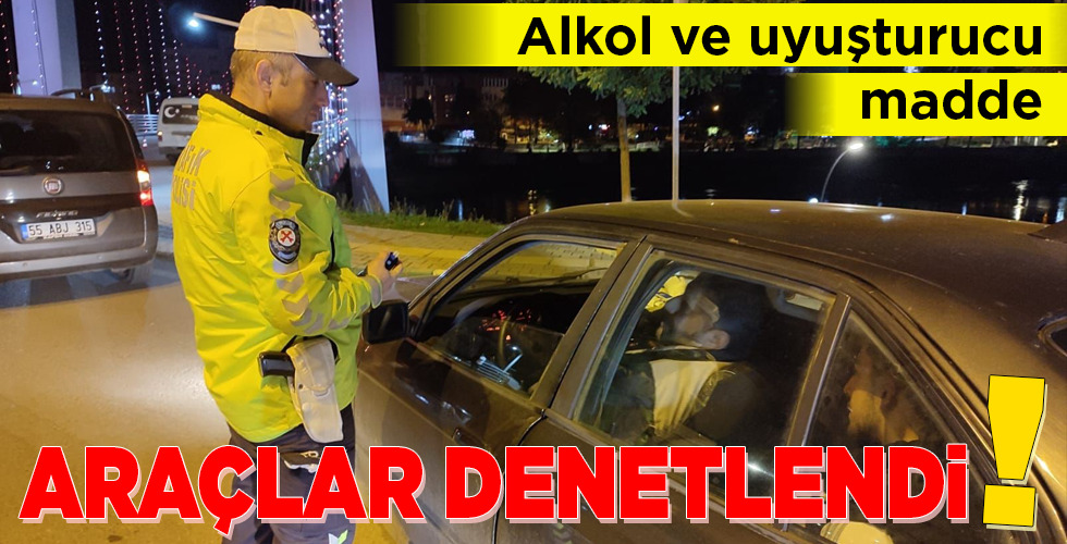 ARAÇLAR DENETLENDİ