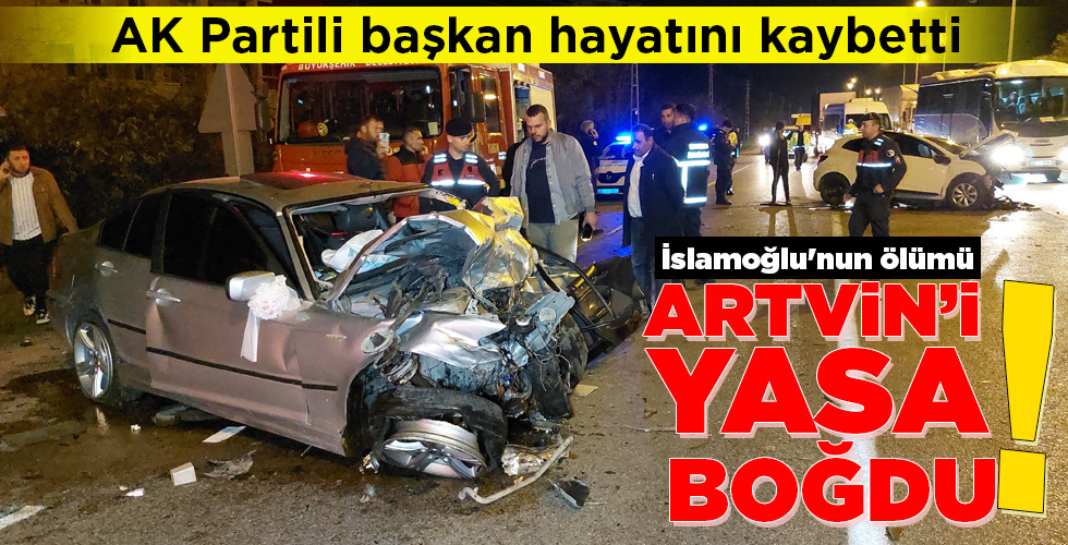 İslamoğlu’nun ölümü Artvin’i yasa boğdu