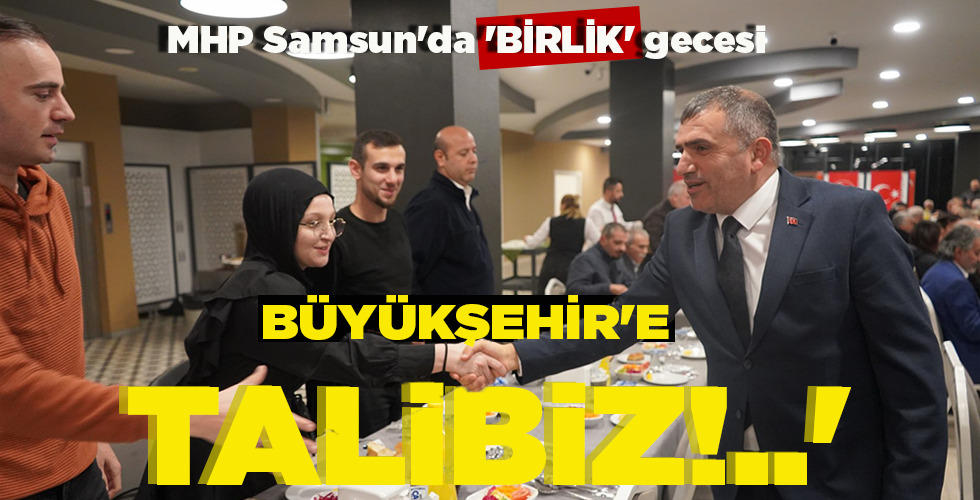 ‘BÜYÜKŞEHİR’E TALİBİZ!..’