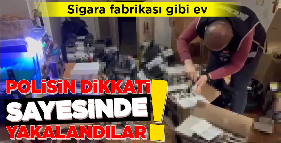Sigara fabrikası gibi ev
