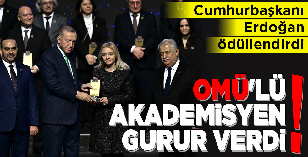 OMÜ’LÜ AKADEMİSYEN GURUR VERDİ!
