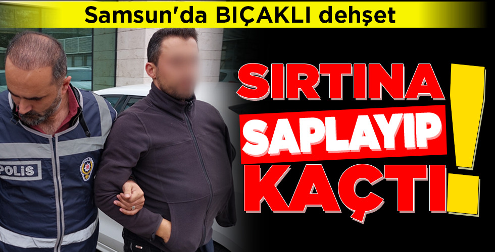 SIRTINA SAPLAYIP KAÇTI!