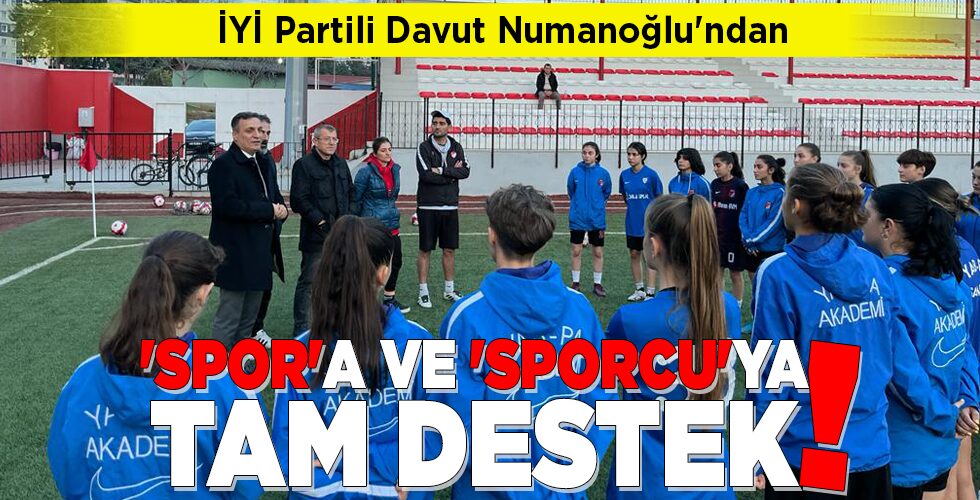 ‘SPOR’A VE ‘SPORCU’YA TAM DESTEK!