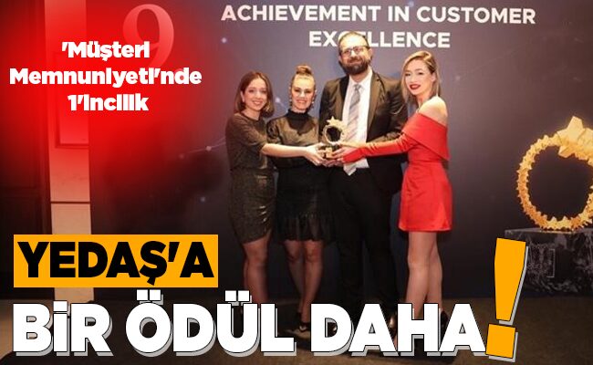 YEDAŞ’A BİR ÖDÜL DAHA