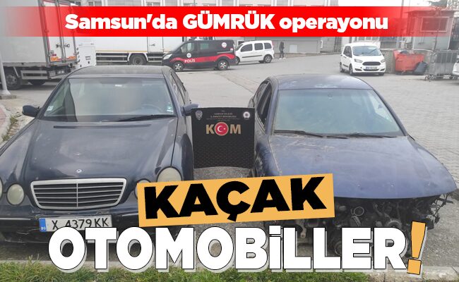 KAÇAK OTOMOBİLLER!