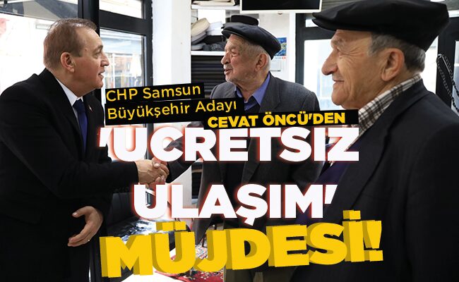 ‘ÜCRETSİZ ULAŞIM’ MÜJDESİ!
