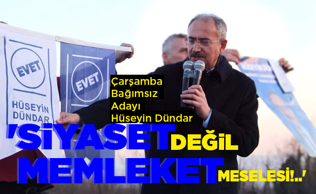 ‘SİYASET DEĞİL MEMLEKET MESELESİ!..’