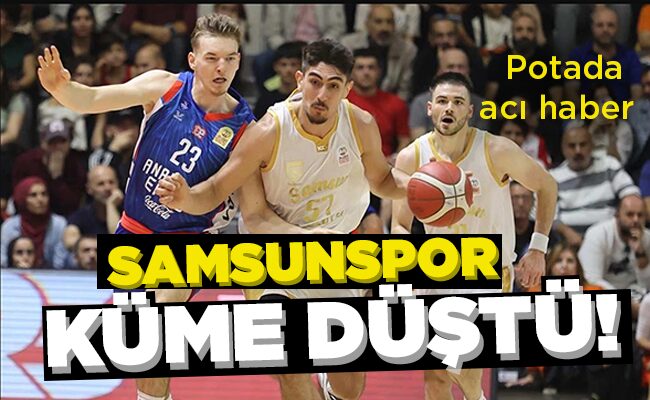 SAMSUNSPOR   KÜME DÜŞTÜ!