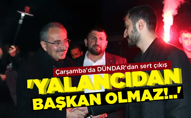 ‘YALANCIDAN BAŞKAN OLMAZ!..’