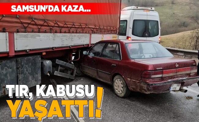 TIR, KABUSU YAŞATTI!
