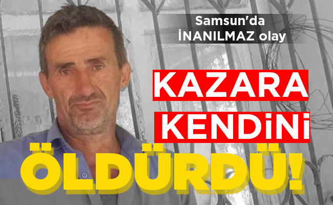 KAZARA KENDİNİ ÖLDÜRDÜ!