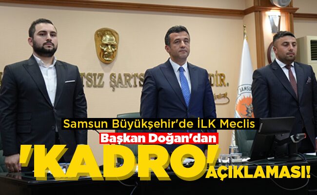 ‘KADRO’ AÇIKLAMASI!
