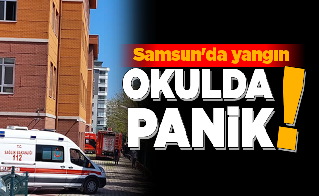 OKULDA PANİK!