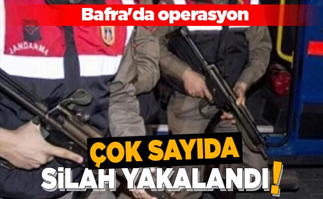 ÇOK SAYIDA SİLAH YAKALANDI!