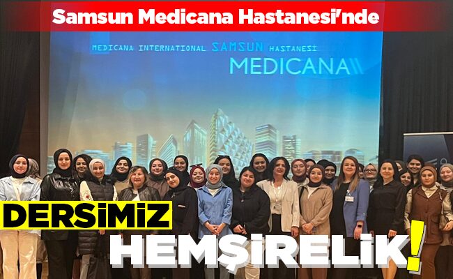 DERSİMİZ HEMŞİRELİK!