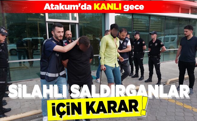 SİLAHLI SALDIRGANLAR İÇİN KARAR!