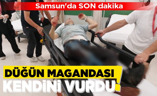 DÜĞÜN MAGANDASI KENDİNİ VURDU!