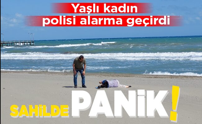 SAHİLDE PANİK!