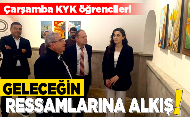 GELECEĞİN RESSAMLARINA ALKIŞ!