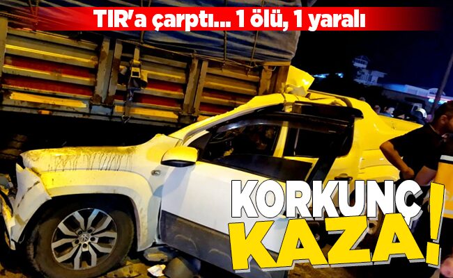 KORKUNÇ KAZA!