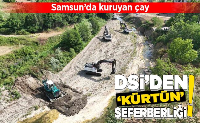 DSİ’DEN ‘KÜRTÜN’ SEFERBERLİĞİ!