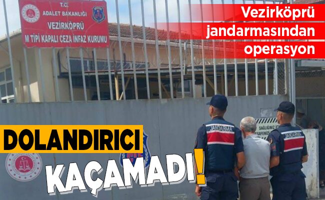 DOLANDIRICI KAÇAMADI!
