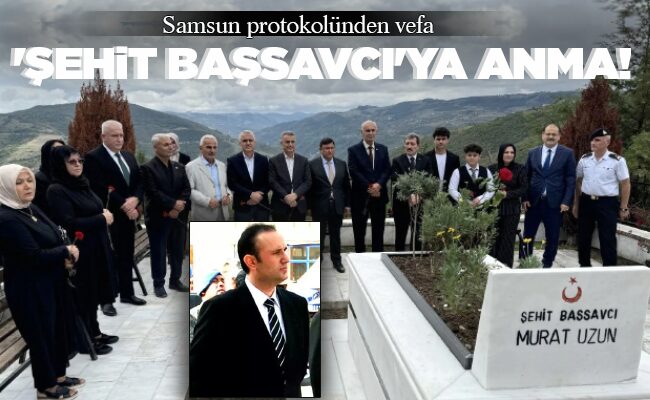 ‘ŞEHİT BAŞSAVCI’YA ANMA!