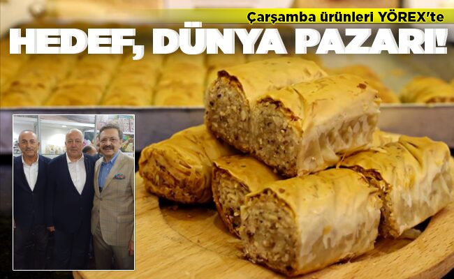 HEDEF, DÜNYA PAZARI!
